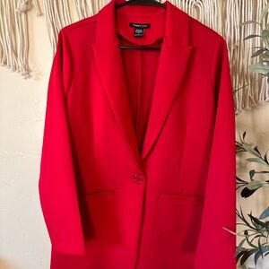 Robert Louis Bold Red Blazer